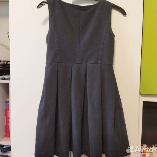 Школьный сарафан синий 122