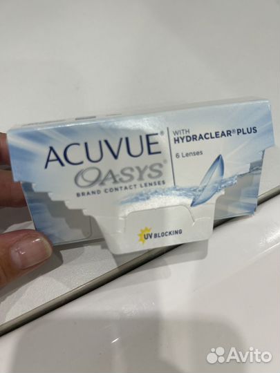 Линзы контактные acuvue oasys двухнедельные