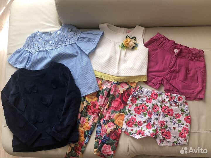 Шорты, блузки, лосины, толстовки