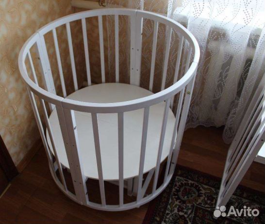 Кроватка круглая для новорожденного