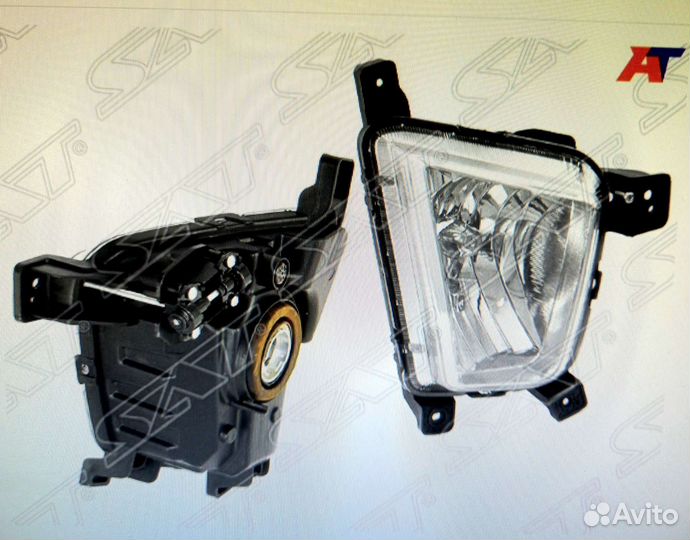 Фары противотуманные hyundai creta