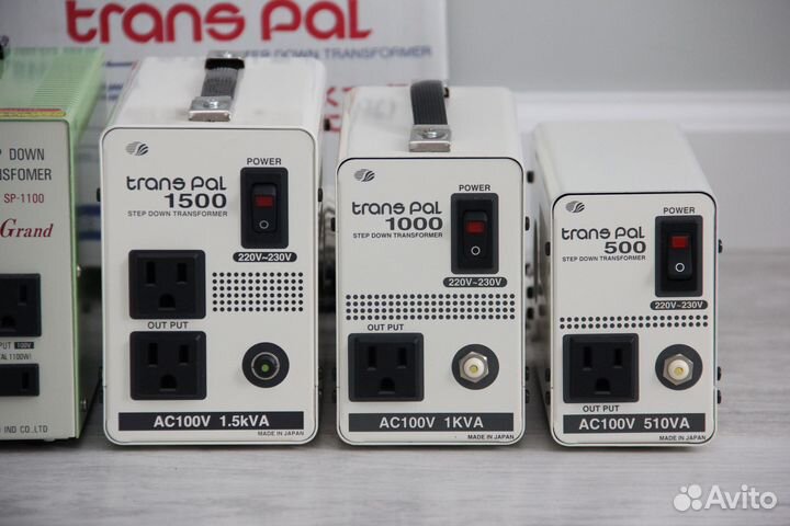 Японский понижающий трансформатор Nissyo Toyozumi