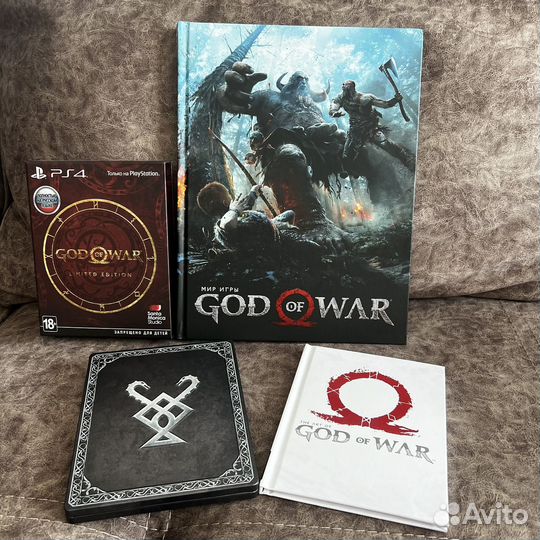 Игра God of war LE + Артбук Мир Игры God of war