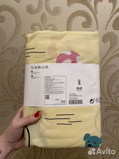 Детское постельное белье IKEA новое