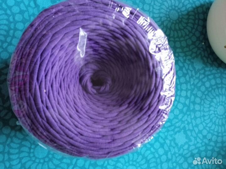 Трикотажная пряжа biskvit пурпурный