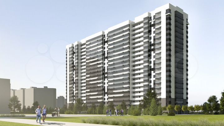 1-к. квартира, 50,4 м², 16/19 эт.