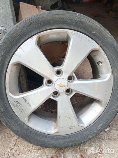 Литые диски r17 на chevrolet cruze