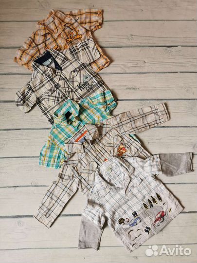 Рубашки для мальчиков разные