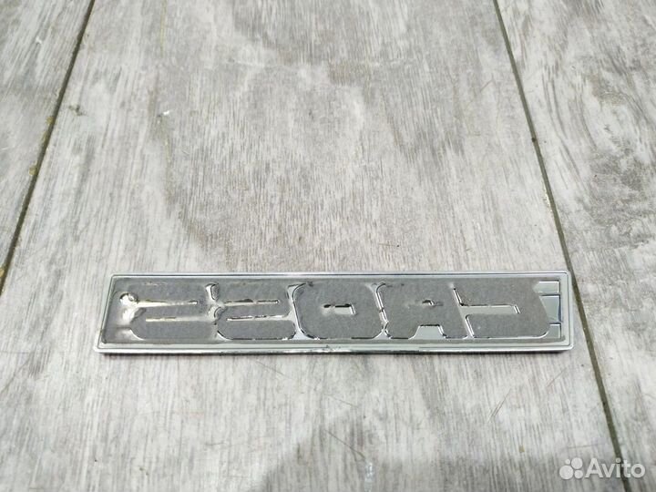 Эмблема надпись cross LADA Vesta Веста