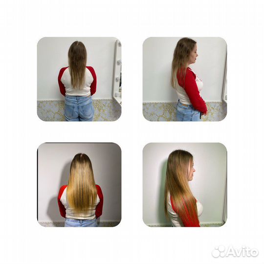 Модель на наращивание волос