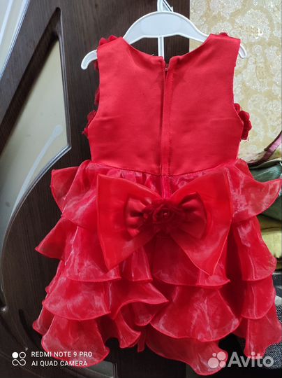 Платье для девочки 86 90