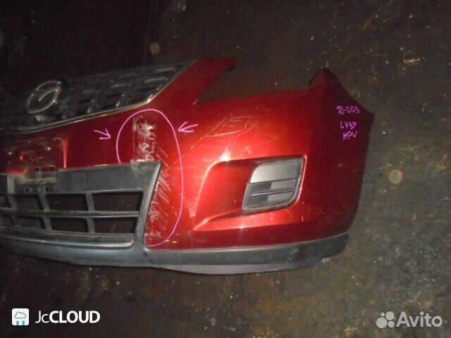 Бампер на mazda MPV LY3P