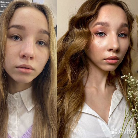 Макияж и укладка