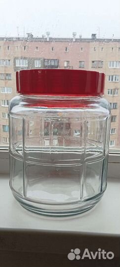 Банка с гидрозатвором, 5 литров