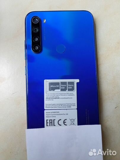 Xiaomi Redmi Note 8T, 3/32 ГБ