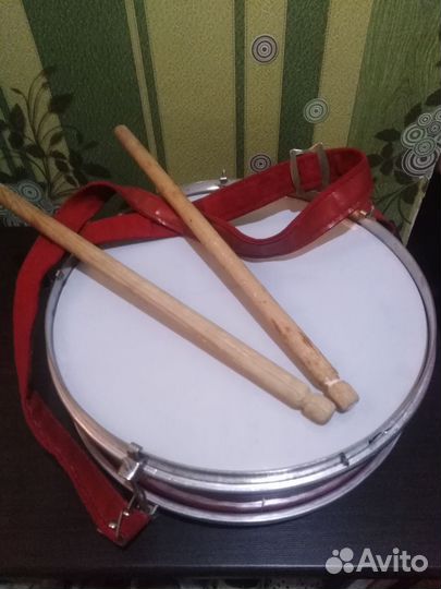 Барабан советский пионерский