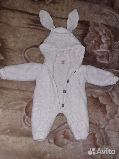 Зимний комбинезон заяц
