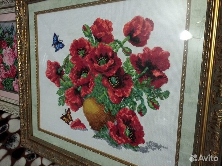 Ручная работа. Картины бисером