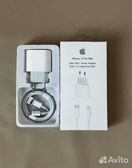 Комплект быстрой зарядки для iPhone 20w