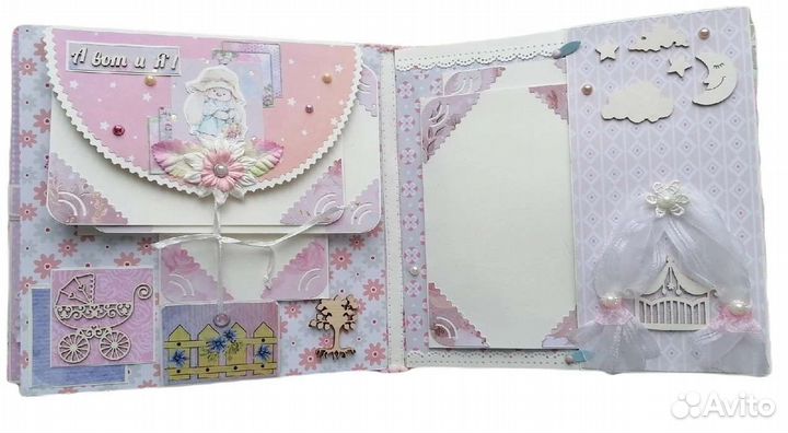 Скрап альбом первого года жизни малыша