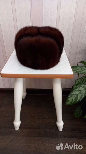 Норковая шапка мужская 55-57размер