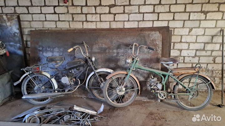 Велосипед с бензиновым мотором