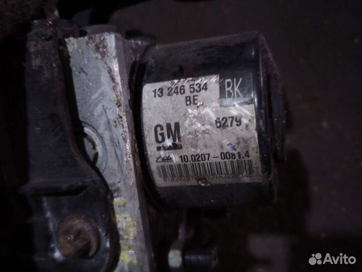 Блок ABS на opel astra h