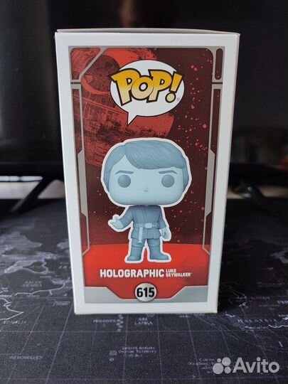 Funko pop Holographic Luke Skywalker,Люк Скайуокер