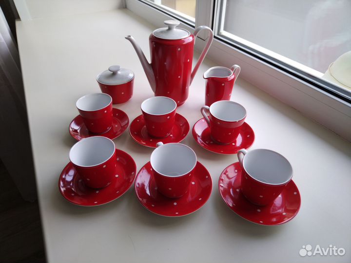 Кофейный сервиз гдр kahla