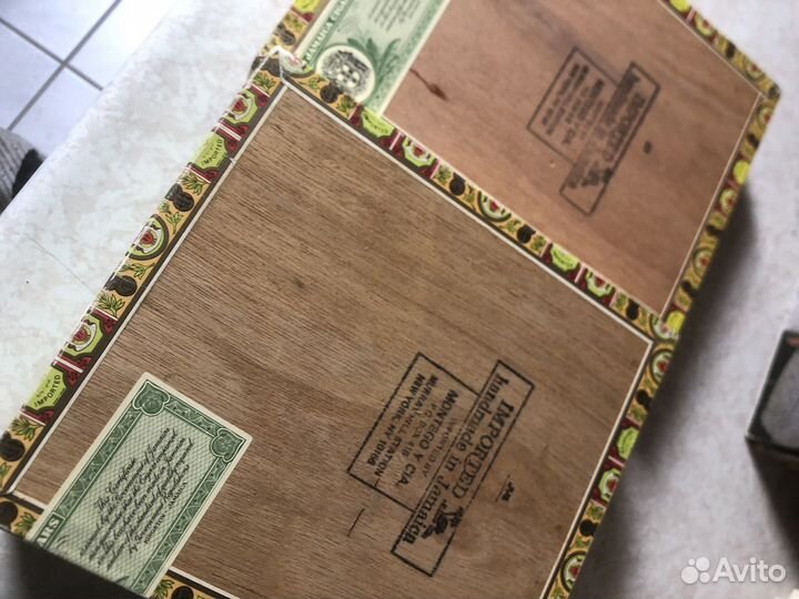 Коробки от эксклюзивных сигар