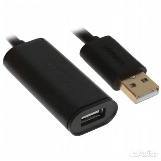 USB удлинитель 5 метров Ugreen с усилителем