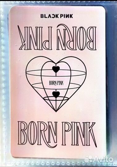 K-pop карта с Лисой