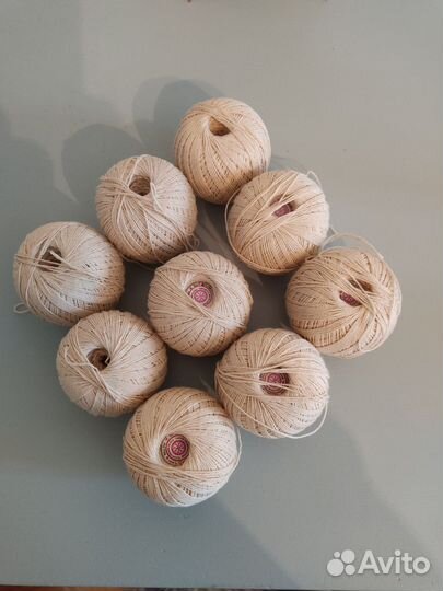 Нитки вязальные