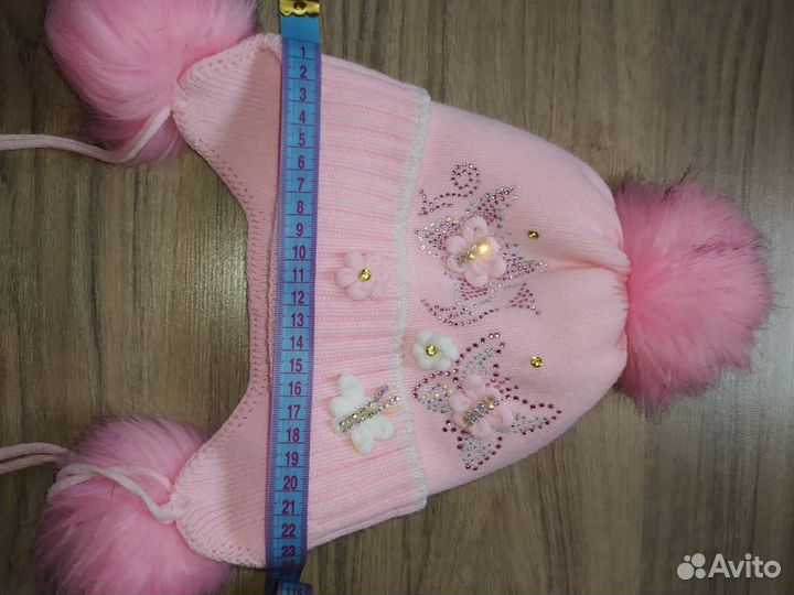 Шапка зимняя для девочки