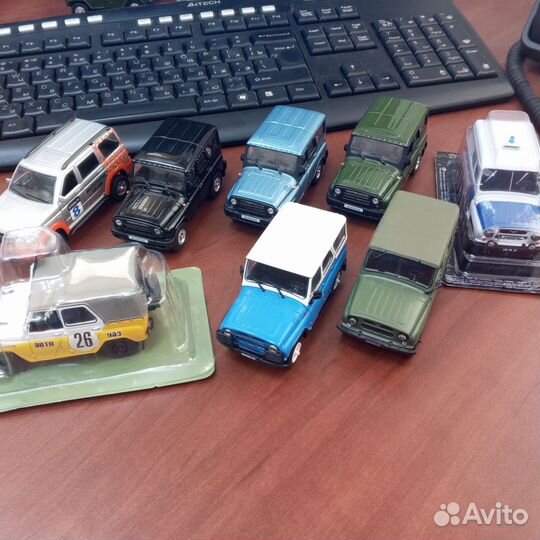 Модели автомобилей 1:43 УАЗ