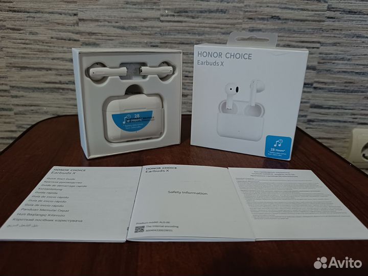 Беспроводные наушники honor choice earbuds x