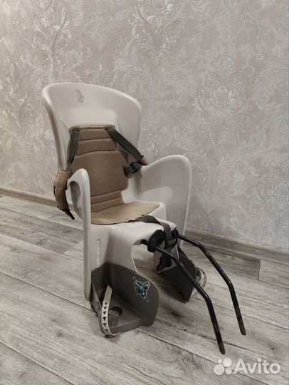 Сиденье детское велосипедное на раму Polisport