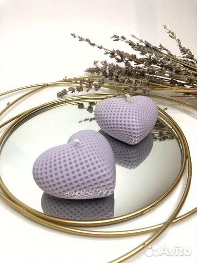 Свеча «Сердце» Интерьерная свеча