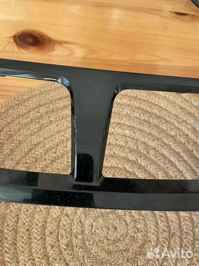 Рамка магнитолы 2din на Hyundai Solaris