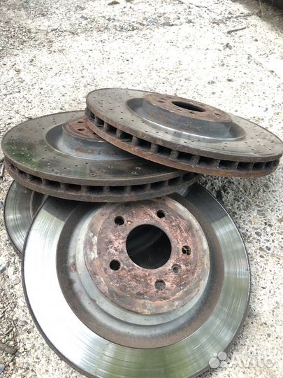 Диски тормозные mersedes gl w166