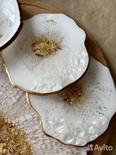 Сервировочный набор, поднос и подставки