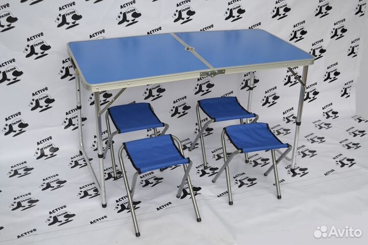 Раскладной стол, стулья