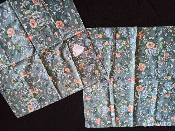 Сатиновая наволочка. Винтаж СССР. Новые. 75 х 75 с