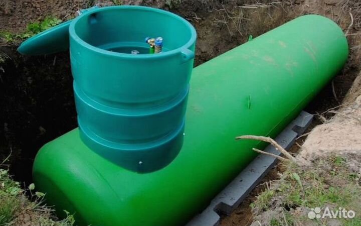 Газгольдер с монтажом