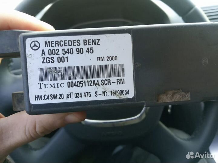 Бу блок управления системой AdBlue (мочевина) для