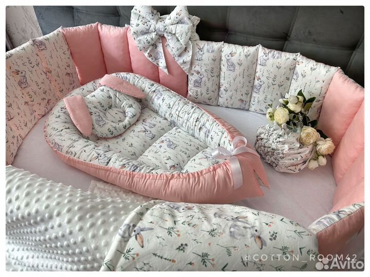 Бортики в кроватку