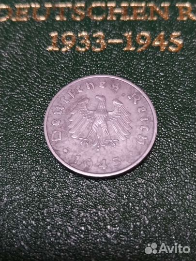 10 пфеннигов 1945 F