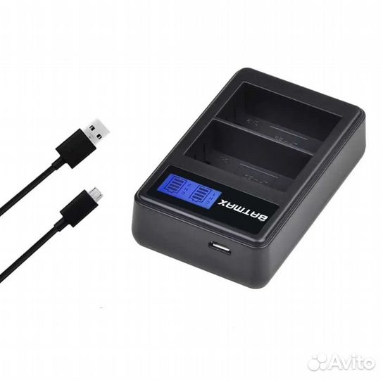 Зарядное устройство usb для LP-E6 Canon / bmpcc