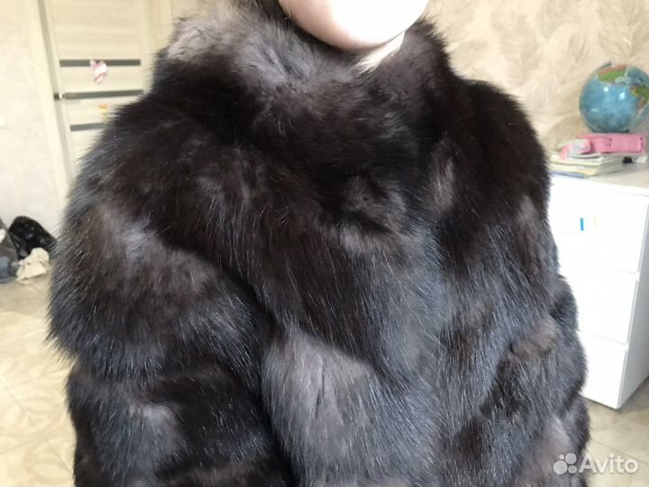 Шуба из песца