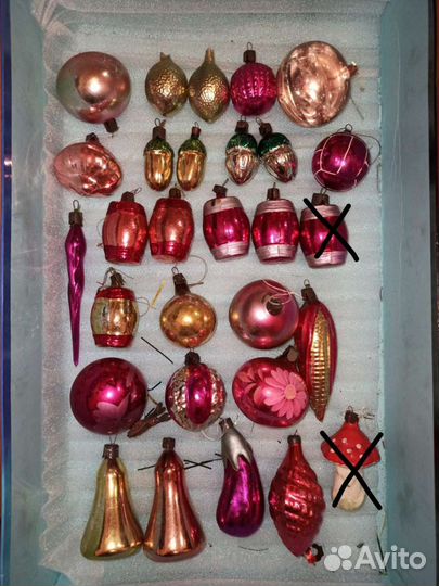 Ёлочные игрушки СССР